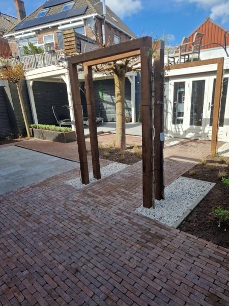 Stadstuin aanleg Franeker