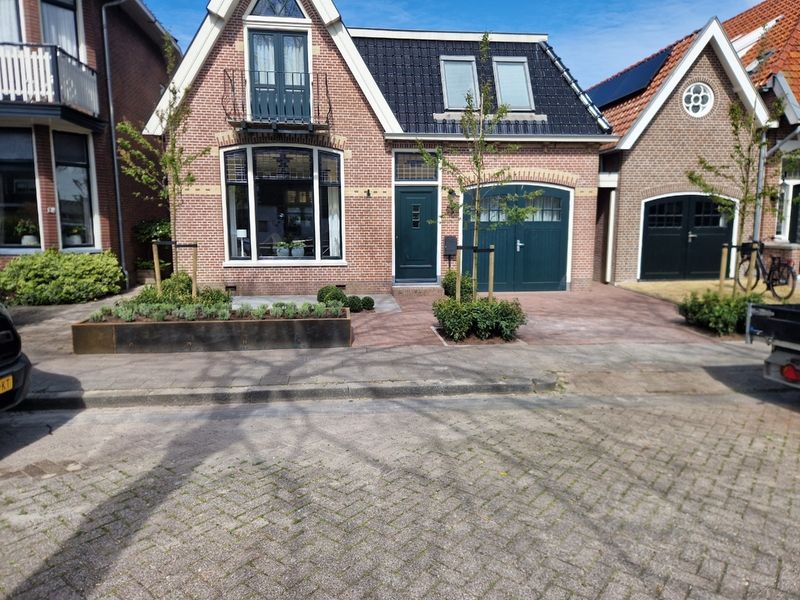 Stadstuin aanleg Franeker