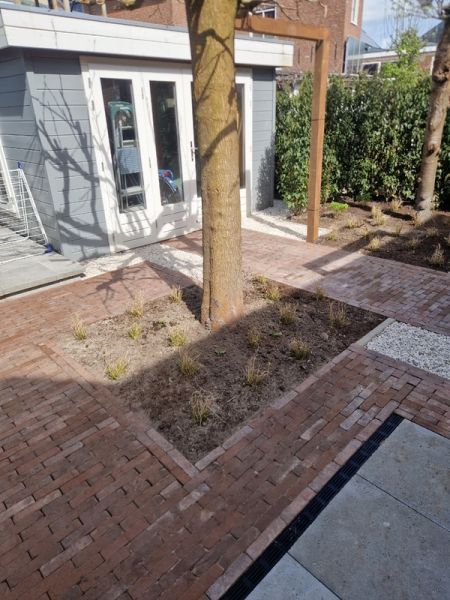 Stadstuin aanleg Franeker