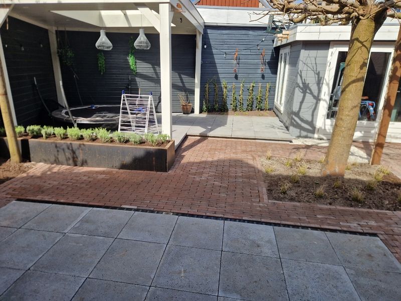 Stadstuin aanleg Franeker