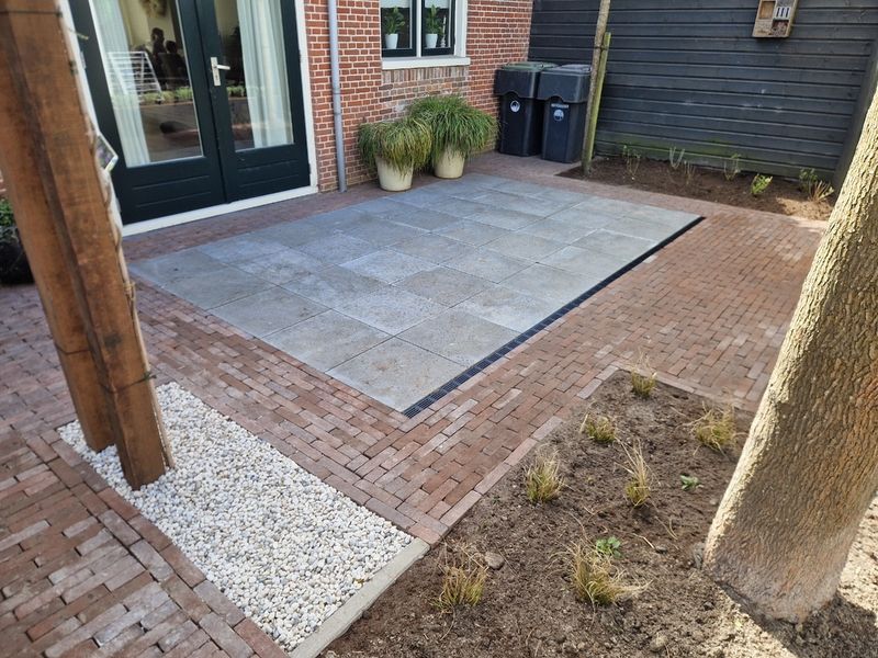 Stadstuin aanleg Franeker