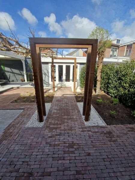 Stadstuin aanleg Franeker